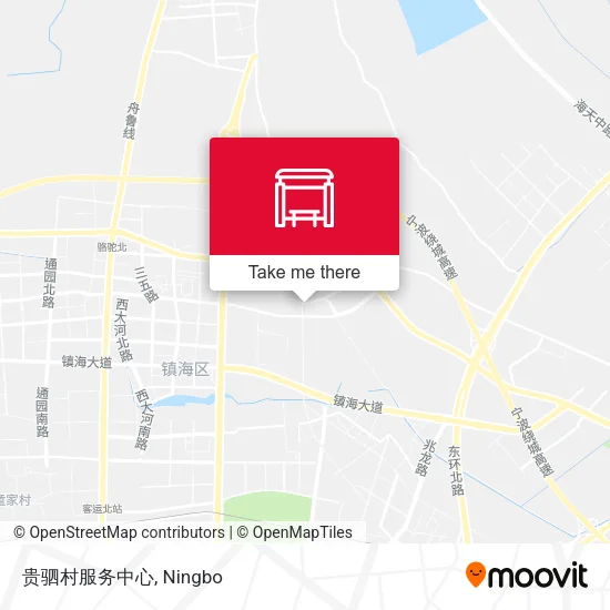 贵驷村服务中心 map