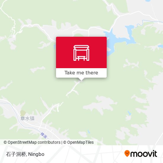 石子洞桥 map