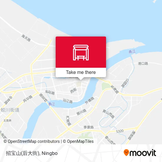 招宝山(后大街) map