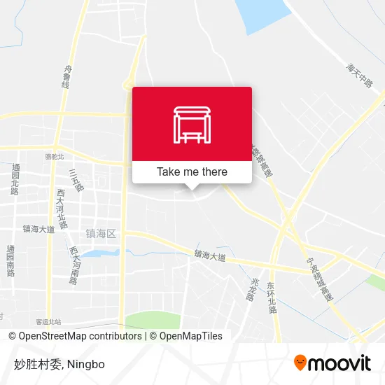 妙胜村委 map