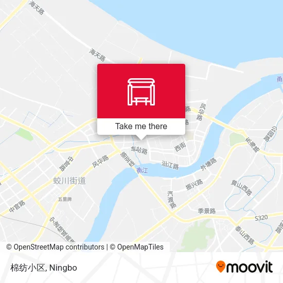 棉纺小区 map