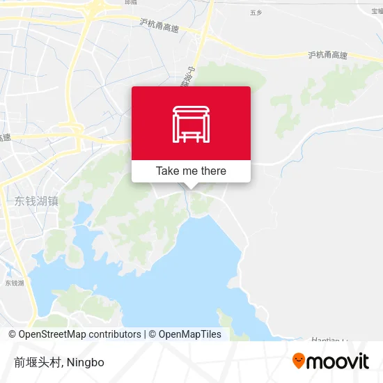 前堰头村 map