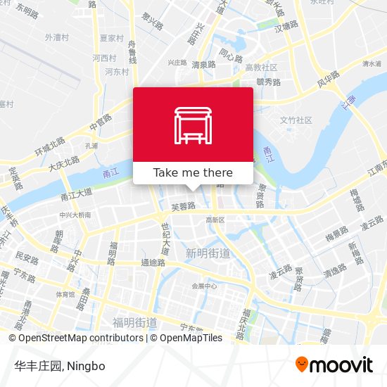 华丰庄园 map