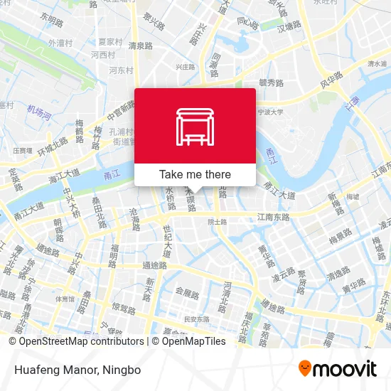 Huafeng Manor map