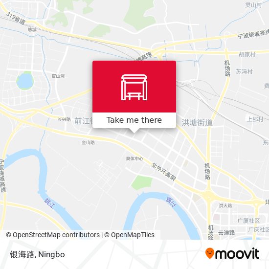 银海路 map