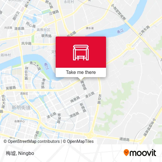 梅墟 map