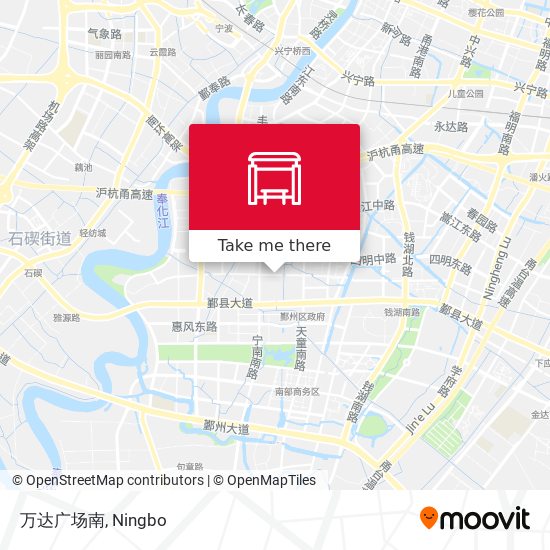 万达广场南 map