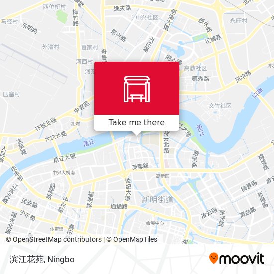 滨江花苑 map