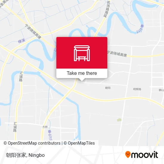 朝阳张家 map