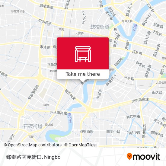 鄞奉路南苑街口 map