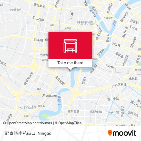 鄞奉路南苑街口 map