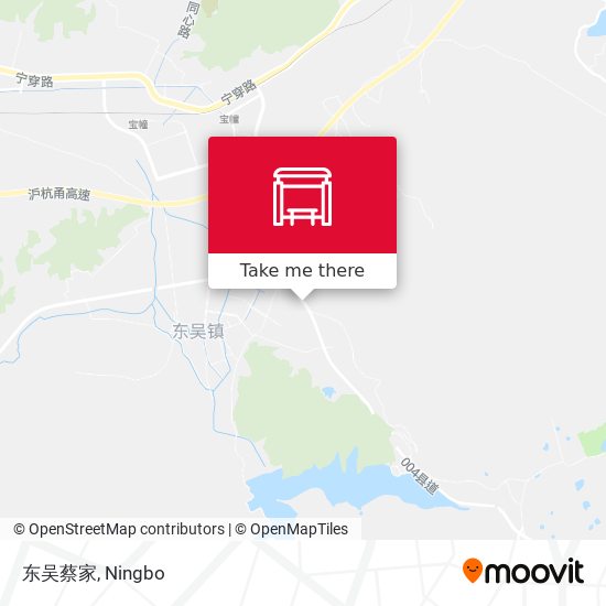 东吴蔡家 map
