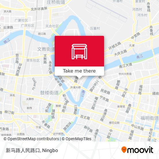 新马路人民路口 map