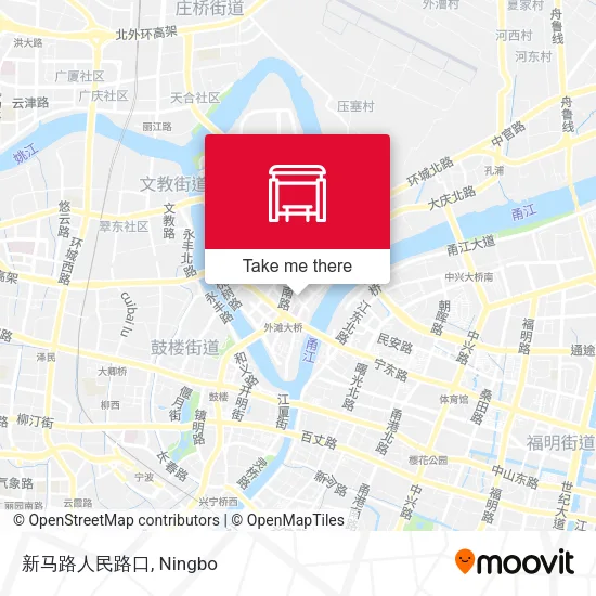 新马路人民路口 map