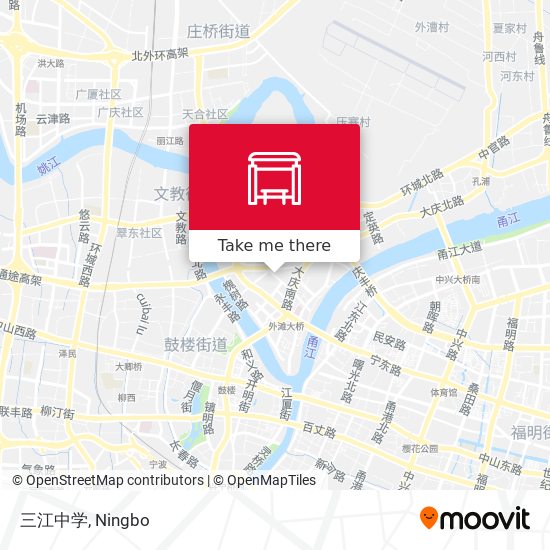 三江中学 map
