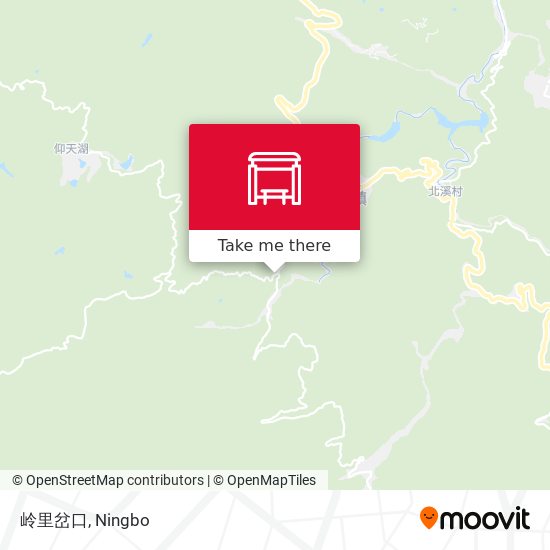 岭里岔口 map