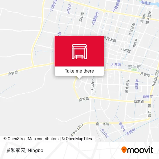 景和家园 map