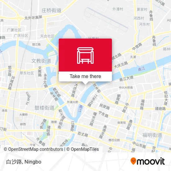 白沙路 map
