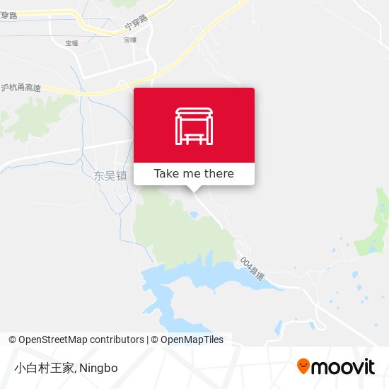 小白村王家 map