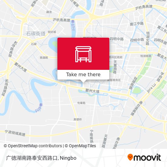 广德湖南路泰安西路口 map