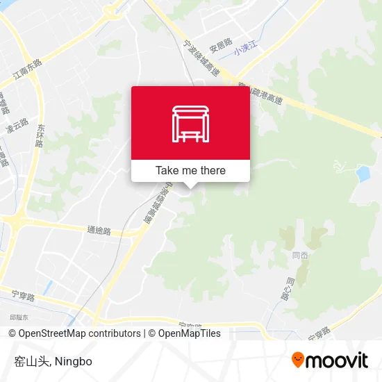 窑山头 map