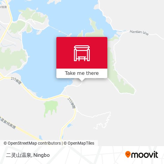 二灵山温泉 map