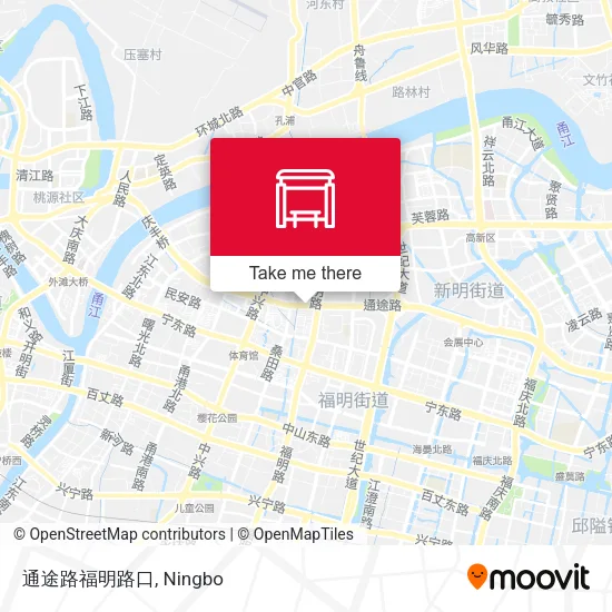 通途路福明路口 map