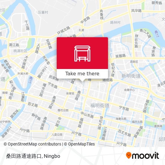 桑田路通途路口 map