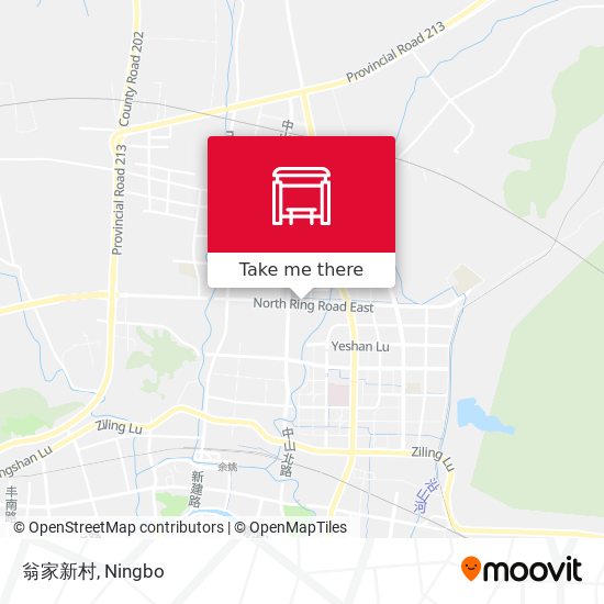 翁家新村 map