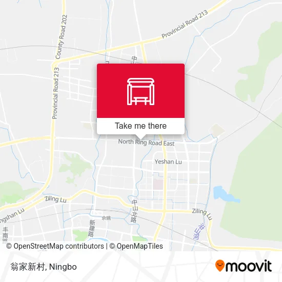 翁家新村 map