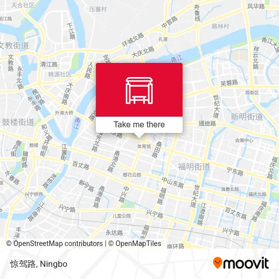 惊驾路 map