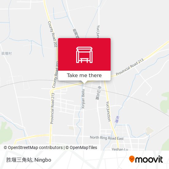 胜堰三角站 map