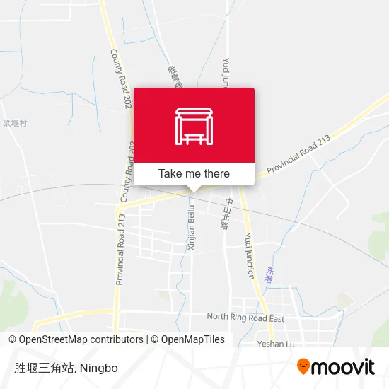 胜堰三角站 map