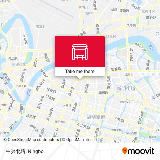 中兴北路 map