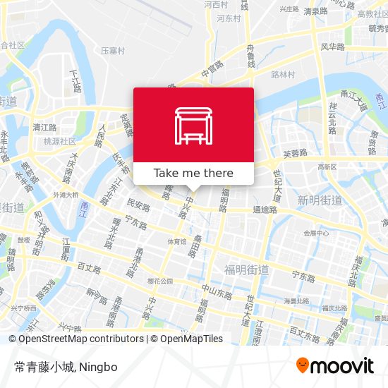 常青藤小城 map