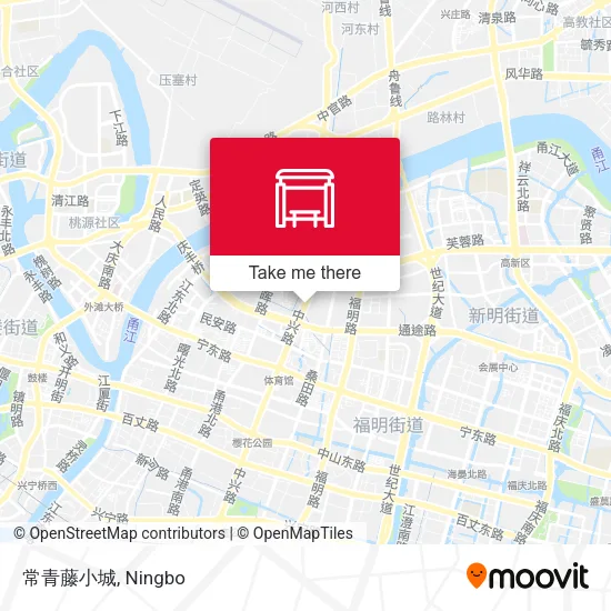 常青藤小城 map