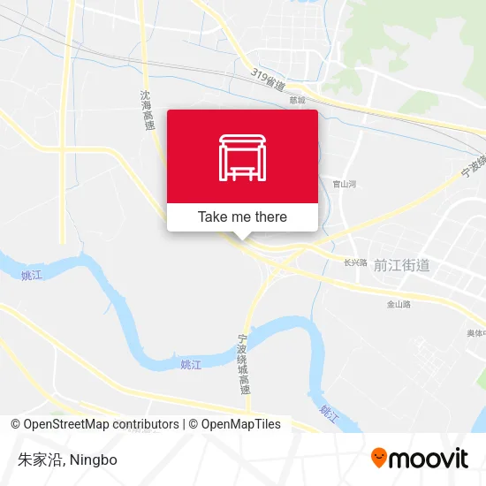 朱家沿 map