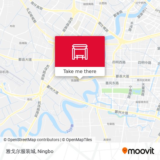 雅戈尔服装城 map