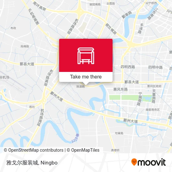 雅戈尔服装城 map