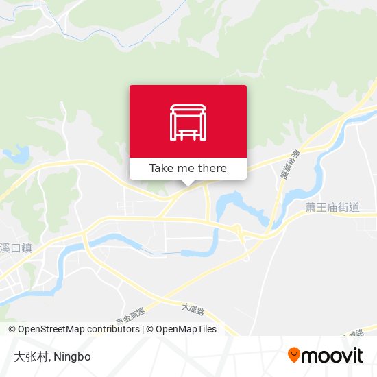 大张村 map