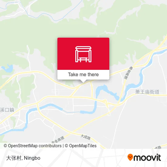 大张村 map