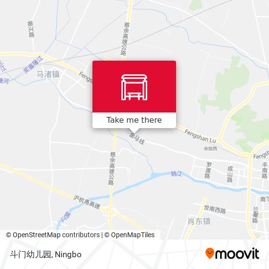 斗门幼儿园 map