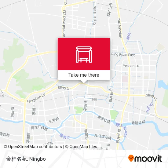金桂名苑 map