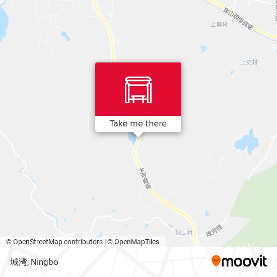 城湾 map