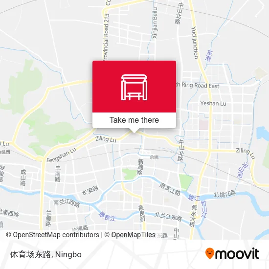 体育场东路 map