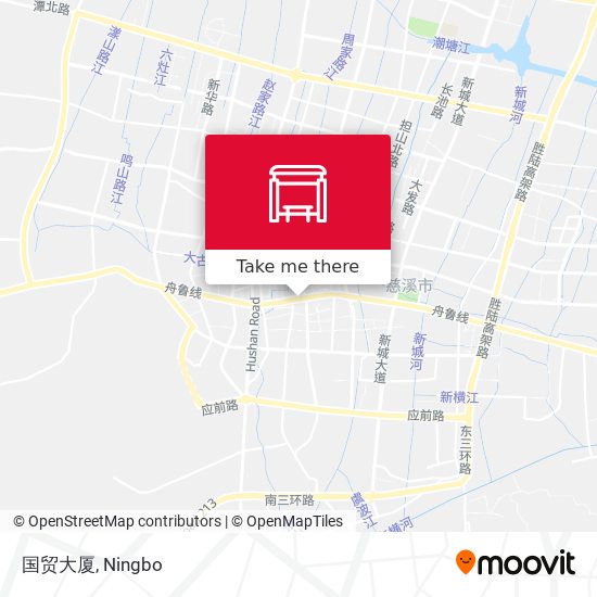 国贸大厦 map