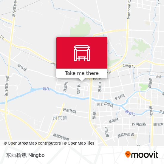 东西杨巷 map