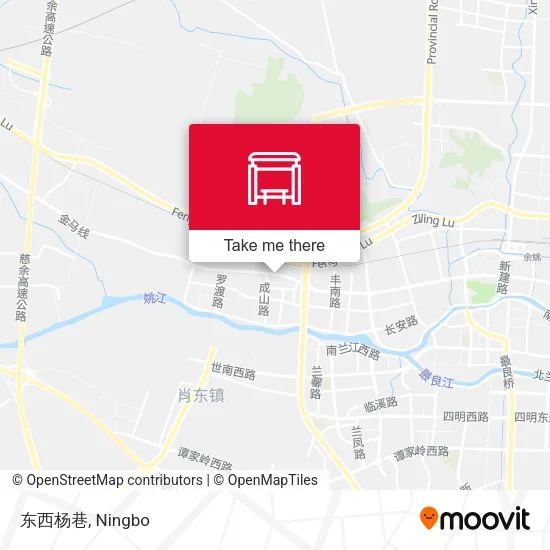 东西杨巷 map