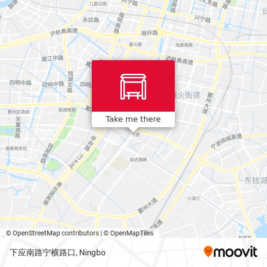 下应南路宁横路口 map