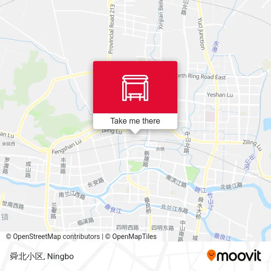 舜北小区 map